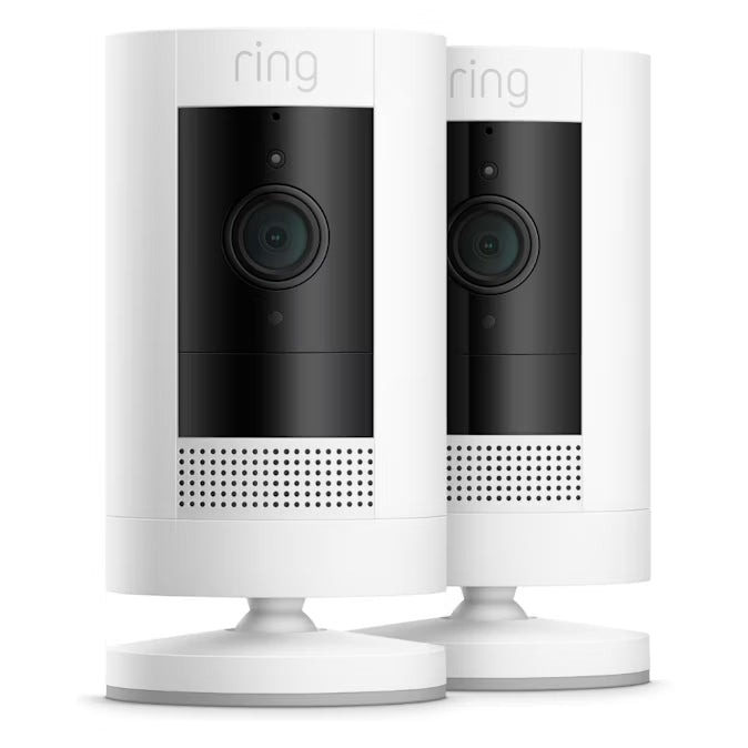 Ring Video Doorbell & Chime + Spotlight Cam Wired + 2x Stick Up Cam Battery – Excellent Condition RING