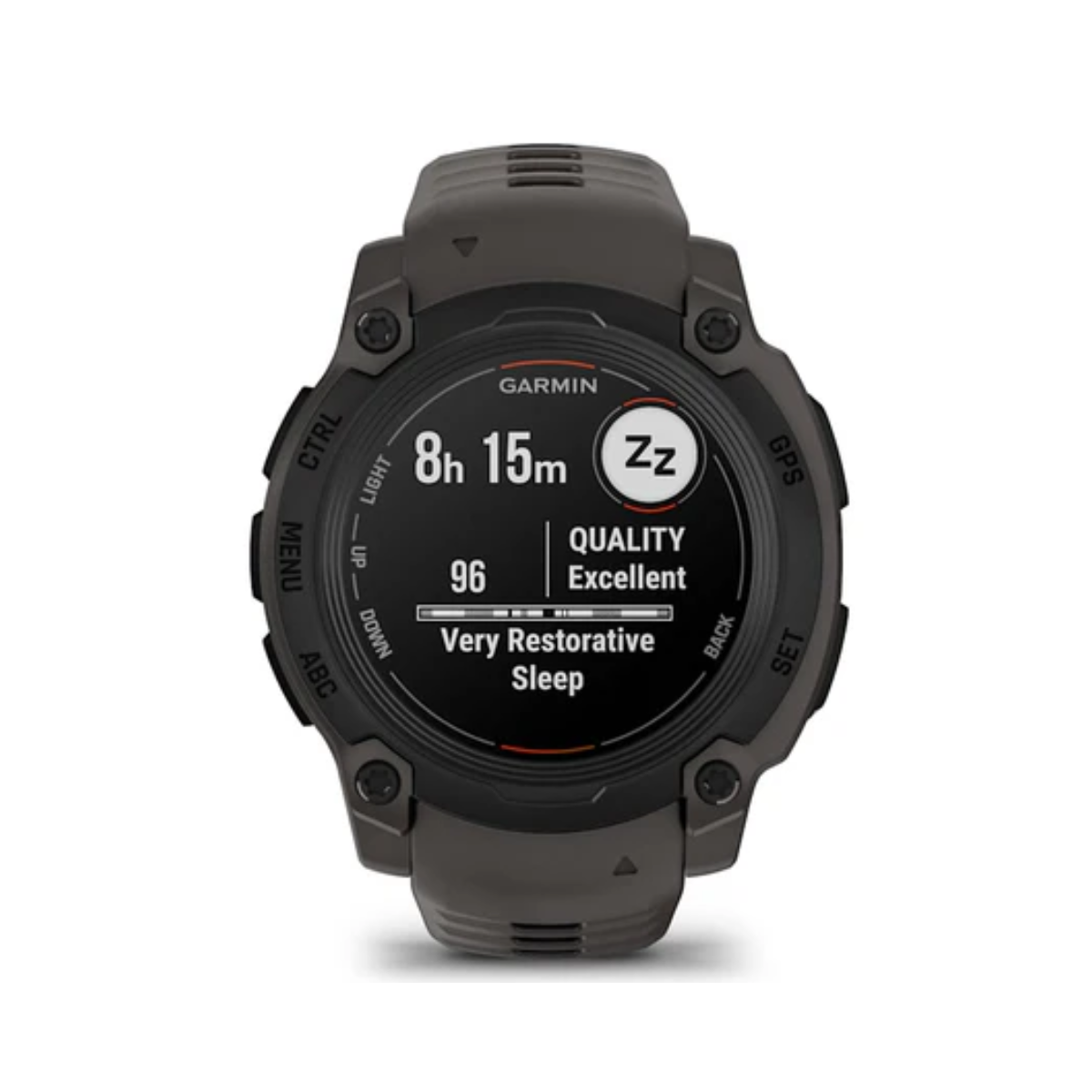 Garmin Instinct E - 40 mm - Black w/ Charcoal Silicone Band - Excellent Used Condition GARMIN
