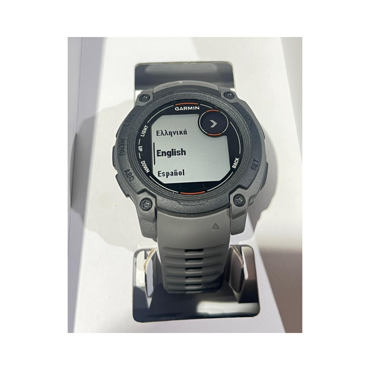 Garmin Instinct E - 40 mm - Black w/ Charcoal Silicone Band - Excellent Used Condition GARMIN