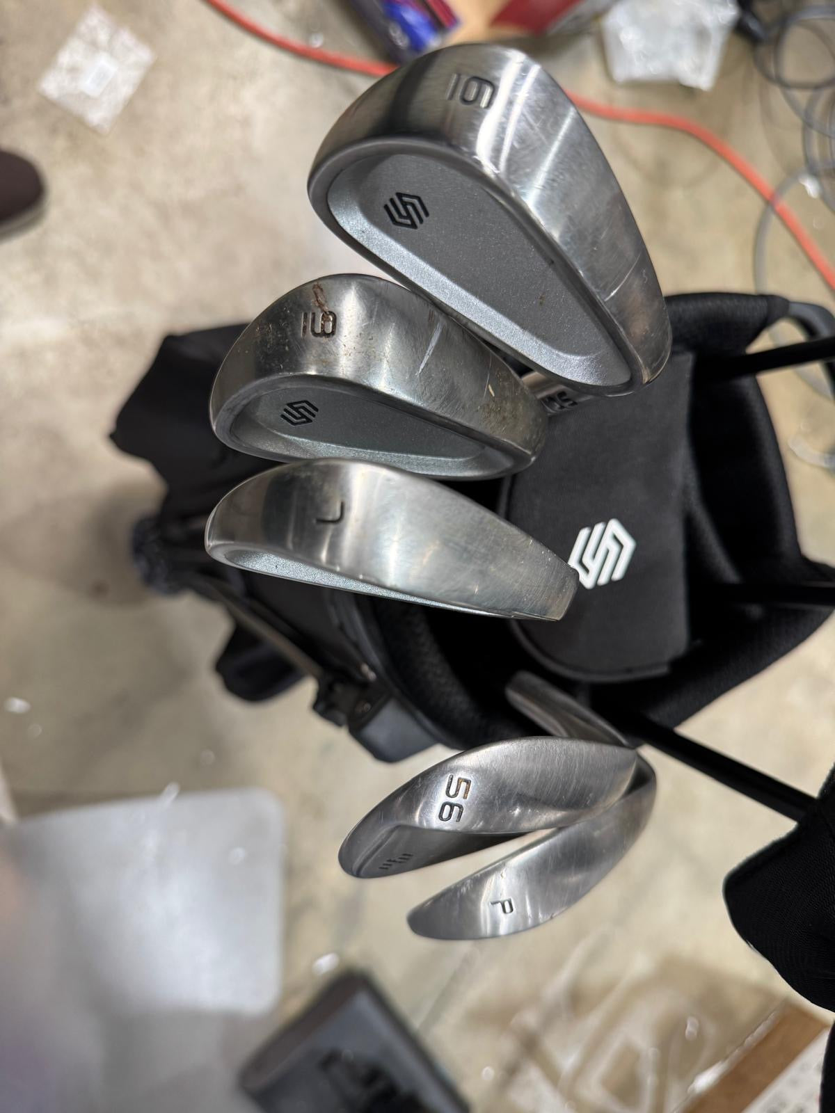 Stix Golf 10-Piece Right-Hand Golf Club Set - 1 Iron Missing - Good - Refurbished STIX GOLF