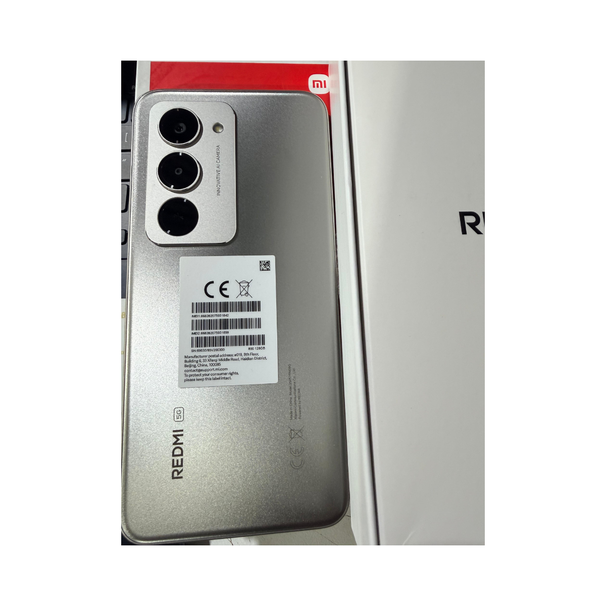 Xiaomi Redmi 15 5G 128GB Grey - As New Condition REDMI