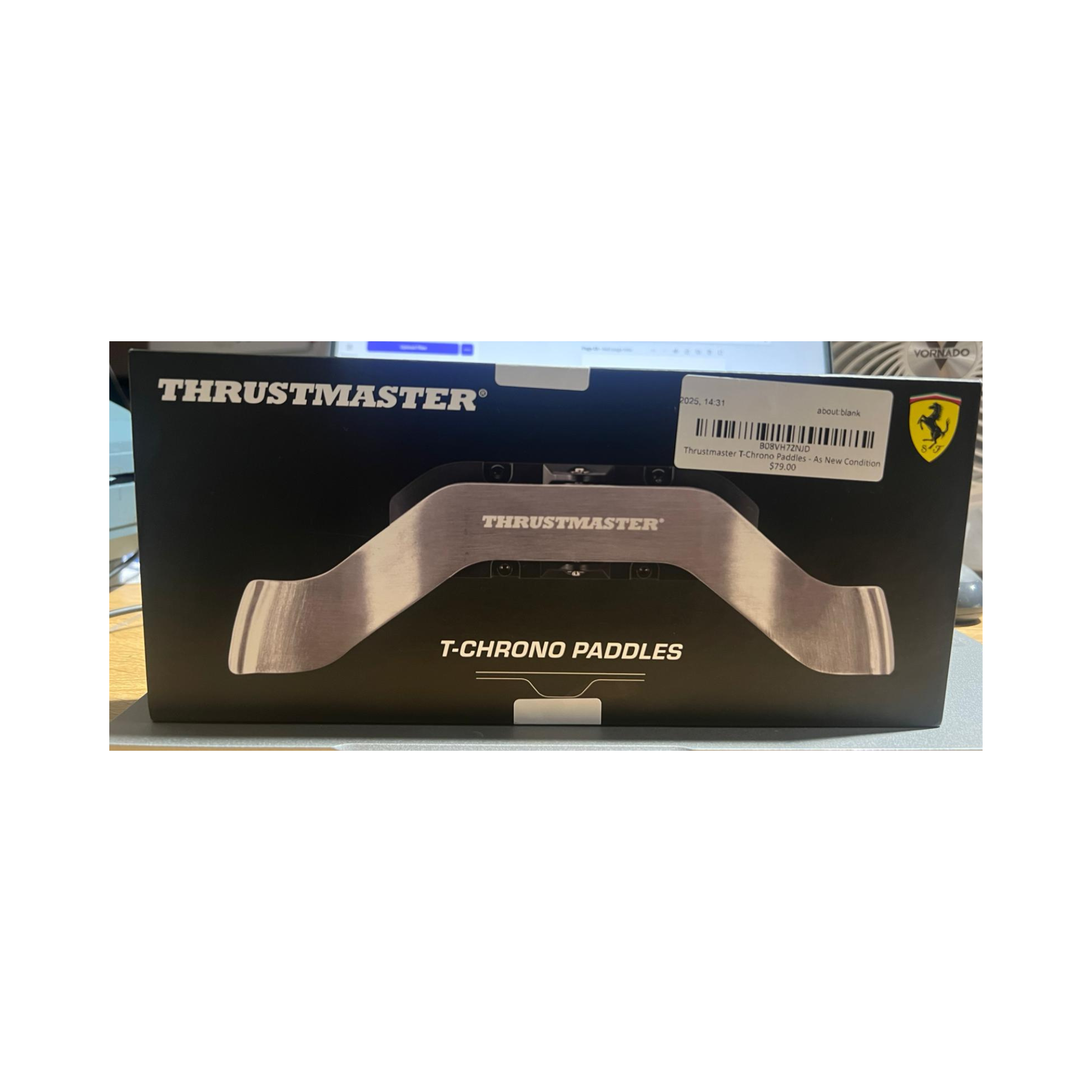 Thrustmaster T-Chrono Paddles : Precision Magnetic Paddle Shifters - As New Condition Thrustmaster