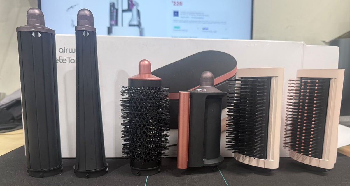 Dyson Airwrap Complete Long Multi-Styler & Dryer - Ceramic Pink/Rose Gold - As New - Refurbished Dyson