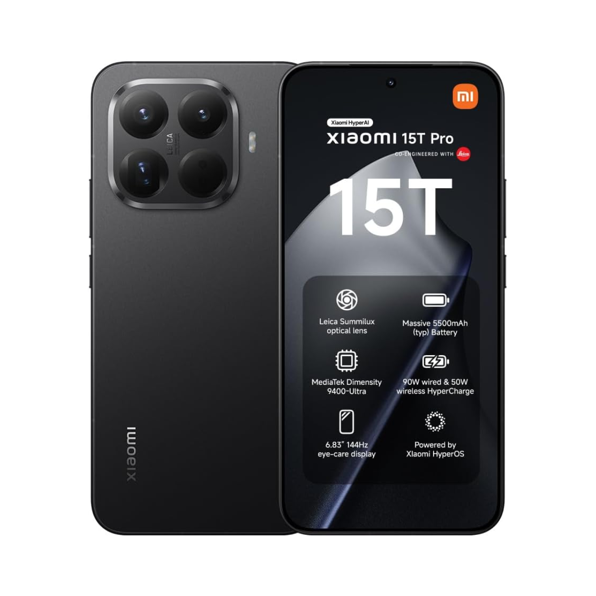 Xiaomi 15T Pro Smartphone 12+256GB Black - As New Condition XIAOMI