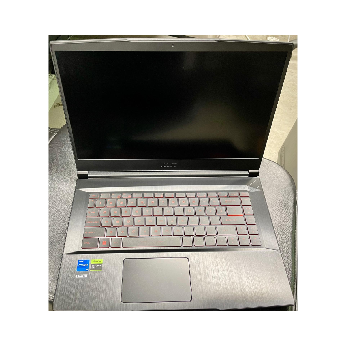 MSI Thin GF63 12UC-825AU Gaming Laptop i5 RTX 3050 16GB 512GB – As New Condition MSI