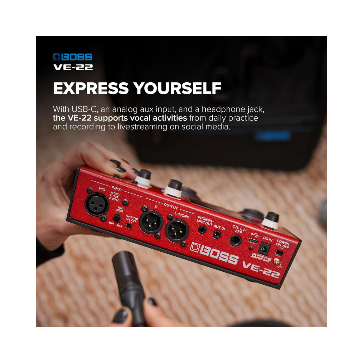 BOSS VE-22 Vocal Performer - As New Condition BOSS