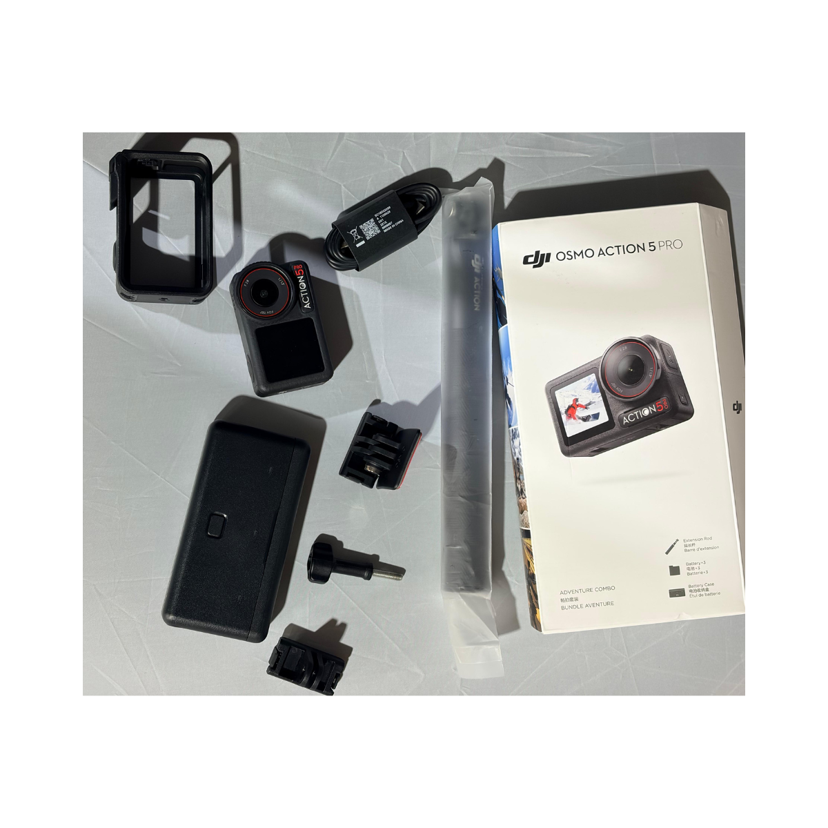 DJI Osmo Action 5 Pro Adventure Combo - As New Condition DJI