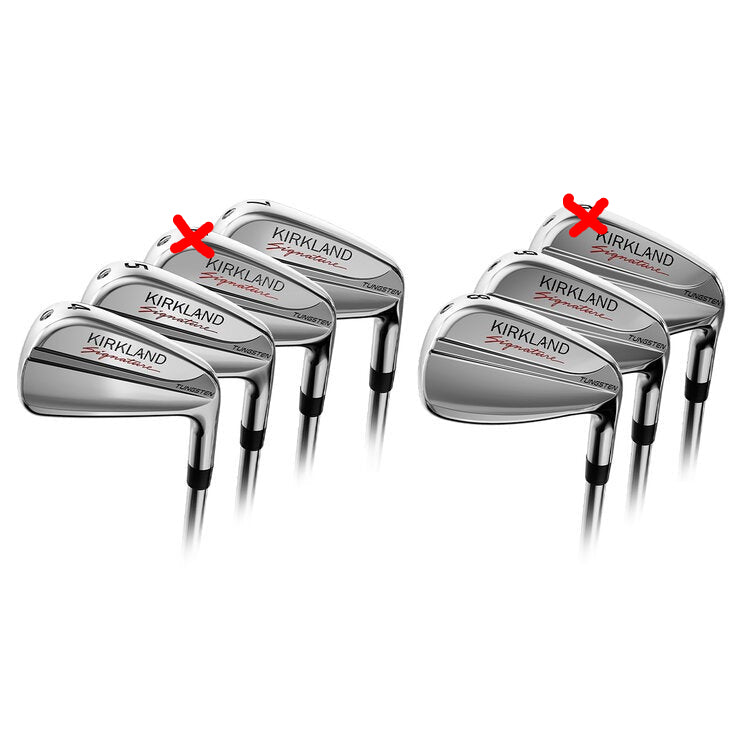 Kirkland Signature Players Distance 7-Piece Regular Flex Iron Set - As New - Refurbished Kirkland
