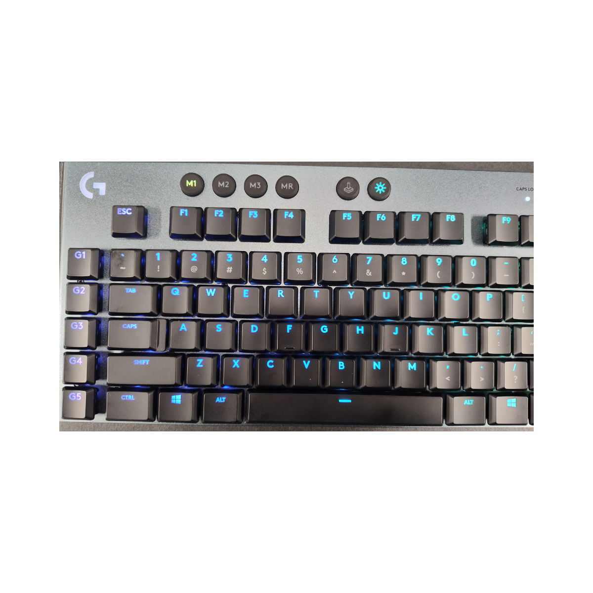 Logitech G815 LIGHTSYNC RGB Mechanical Gaming Keyboard GL Clicky Switch - As New Condition Logitech