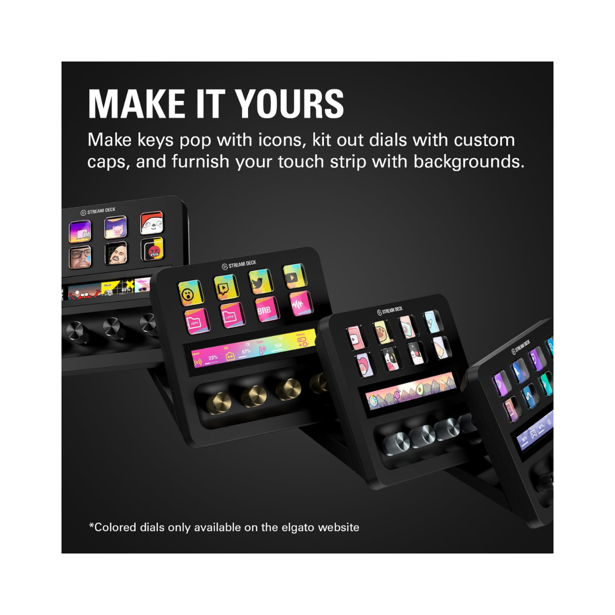 Elgato Stream Deck + XLR Audio Mixer & Controller for PC/Mac – As New Condition Elgato