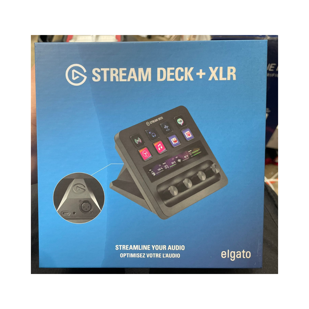 Elgato Stream Deck + XLR Audio Mixer & Controller for PC/Mac – As New Condition Elgato