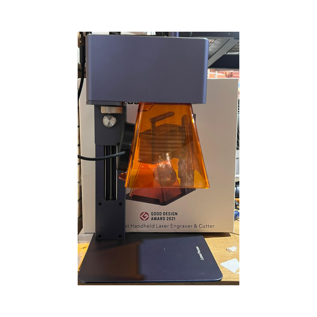 LaserPecker LP2 Laser Engraver + Versatile Electric Roller – Excellent Used Condition LaserPecker