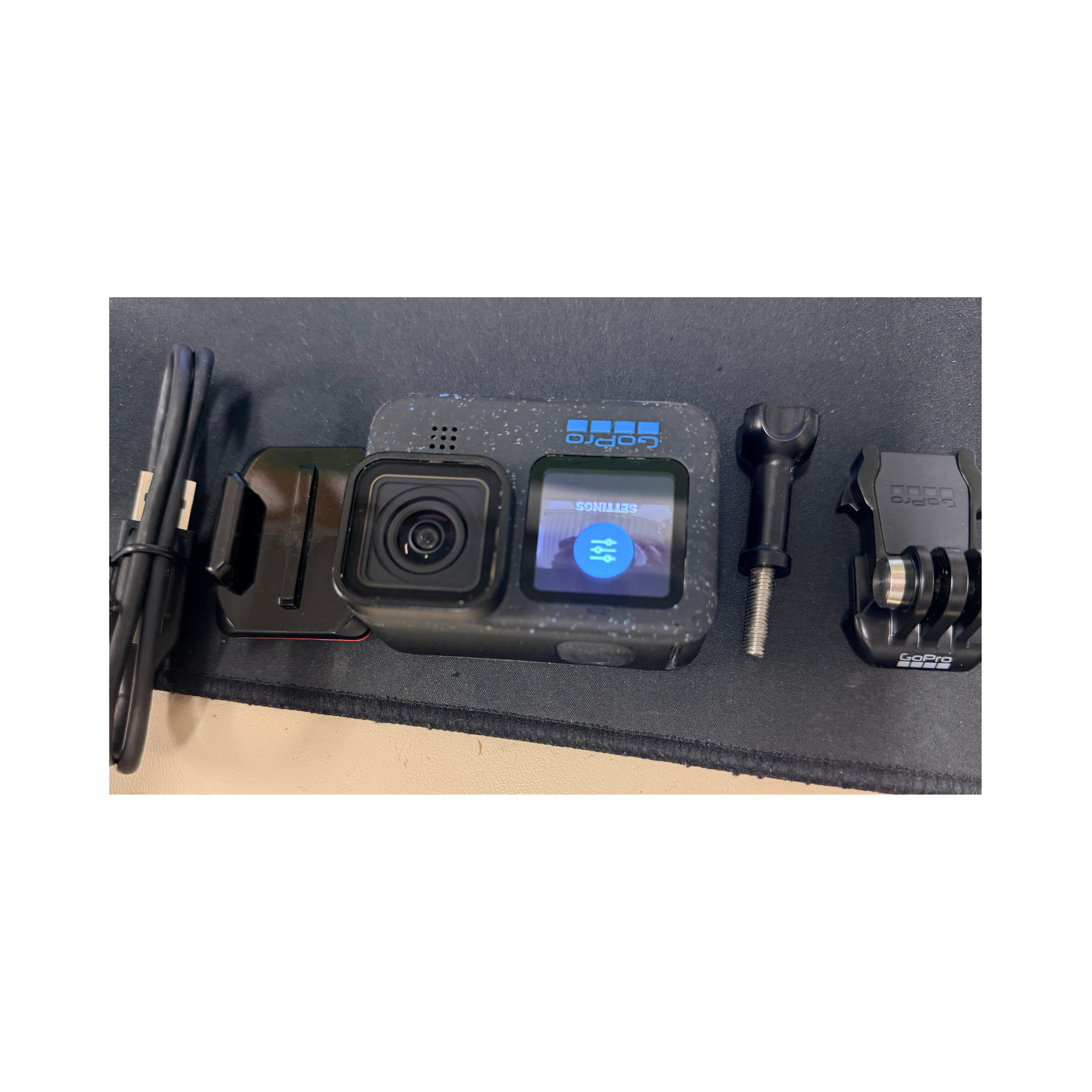 GoPro HERO12 5.3K Action Camera includes Case & Mount Accessories - As New Condition GOPRO