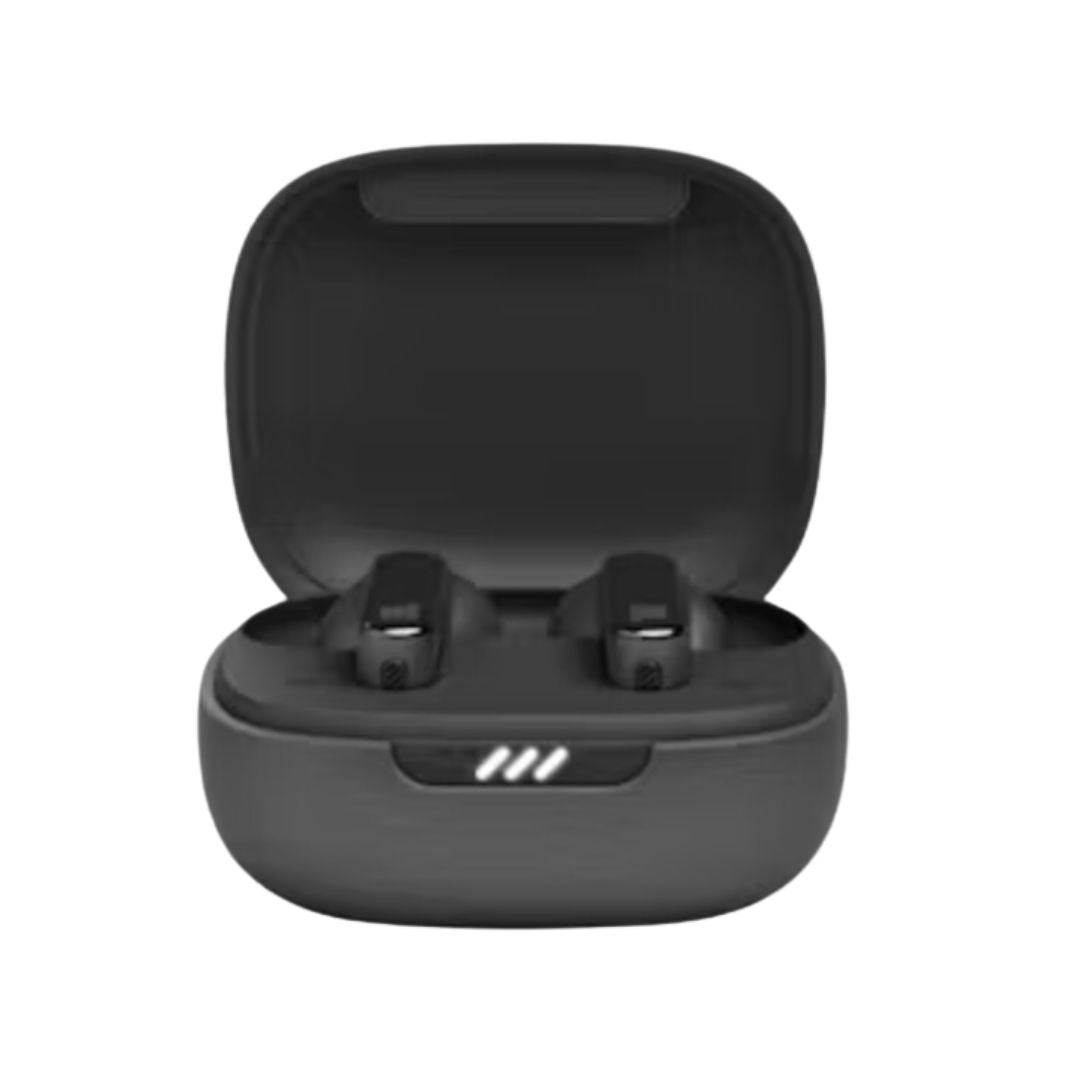 JBL Live Pro 2 True Wireless Noise Cancelling Earbuds - Black - Refurbished, featuring a sleek design and comfortable fit. Ideal for listening to music and podcasts in Perth, Australia.