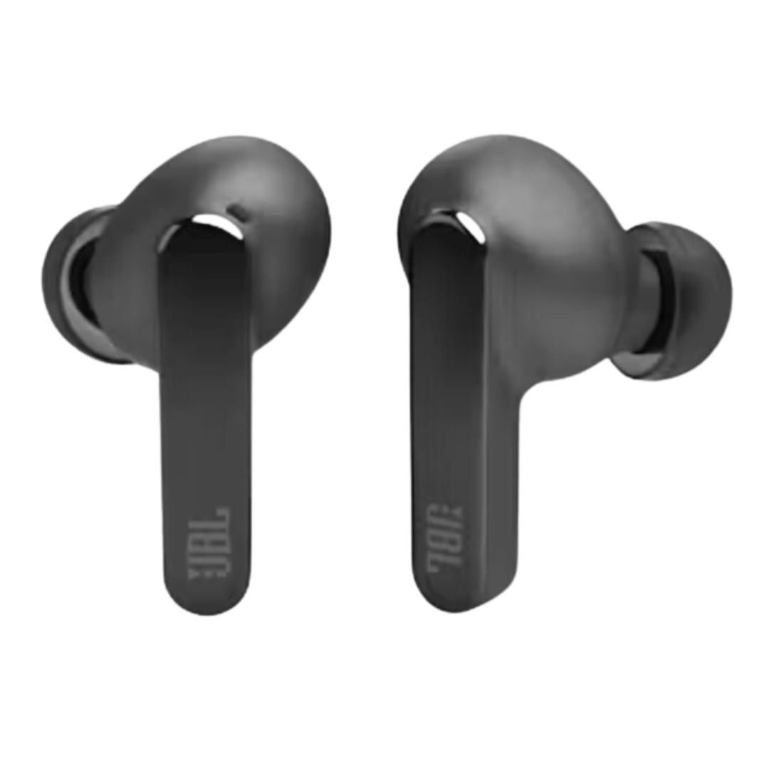 JBL Live Pro 2 True Wireless Noise Cancelling Earbuds - Black - Refurbished, featuring a sleek design and comfortable fit. Ideal for listening to music and podcasts in Perth, Australia.