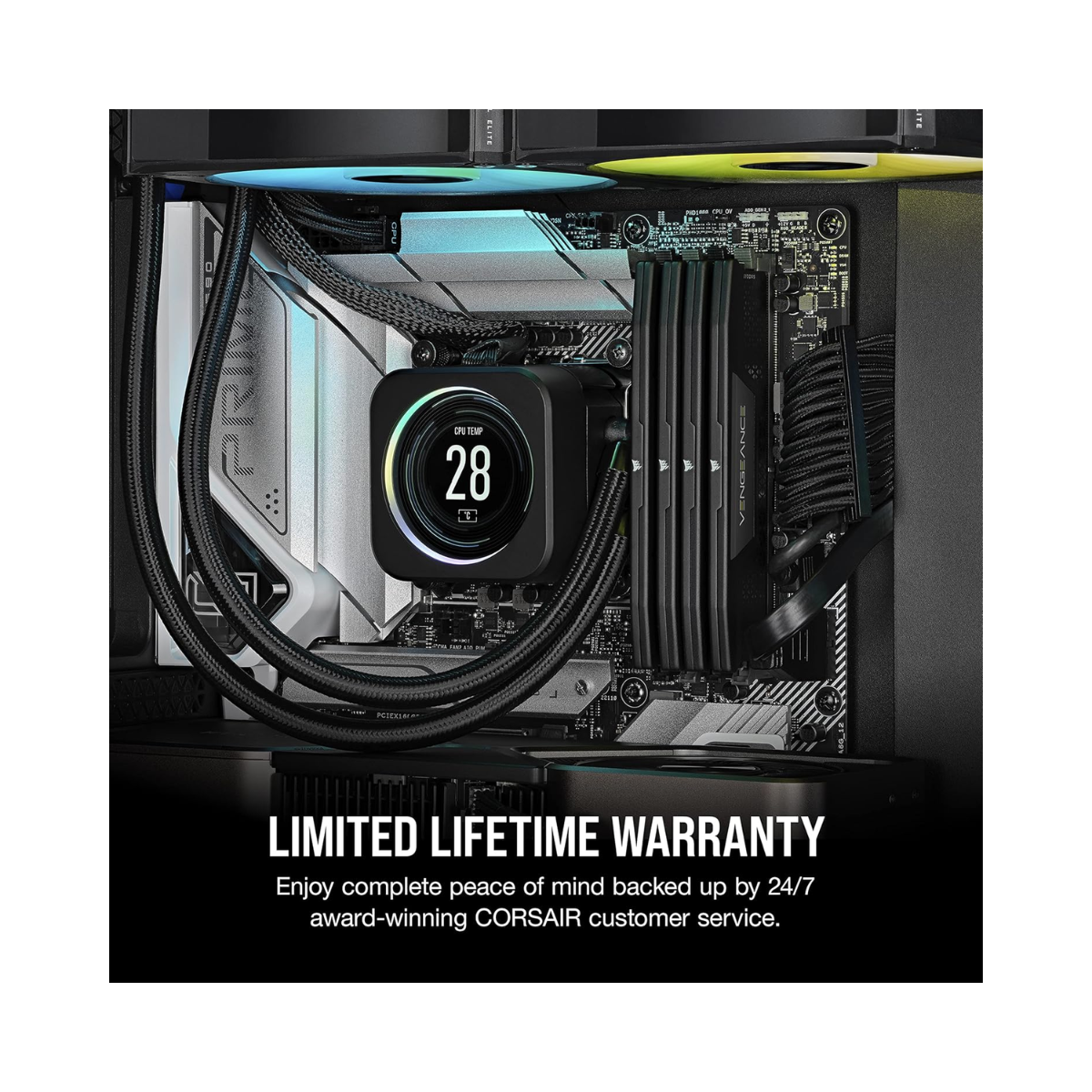 CORSAIR Vengeance DDR5 32GB (2x16GB) 5600MHz CL40 RAM - As New Condition CORSAIR