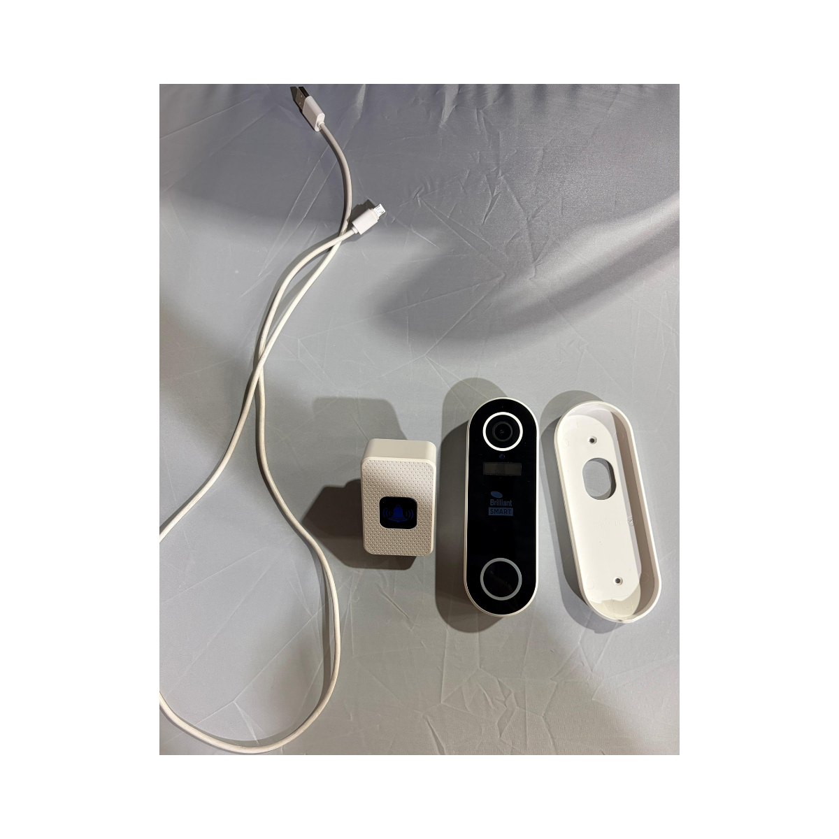 Brilliant Smart Deacon Video Doorbell with Chime - Missing mount equipment - Excellent Used Condition BRILLIANT SMART