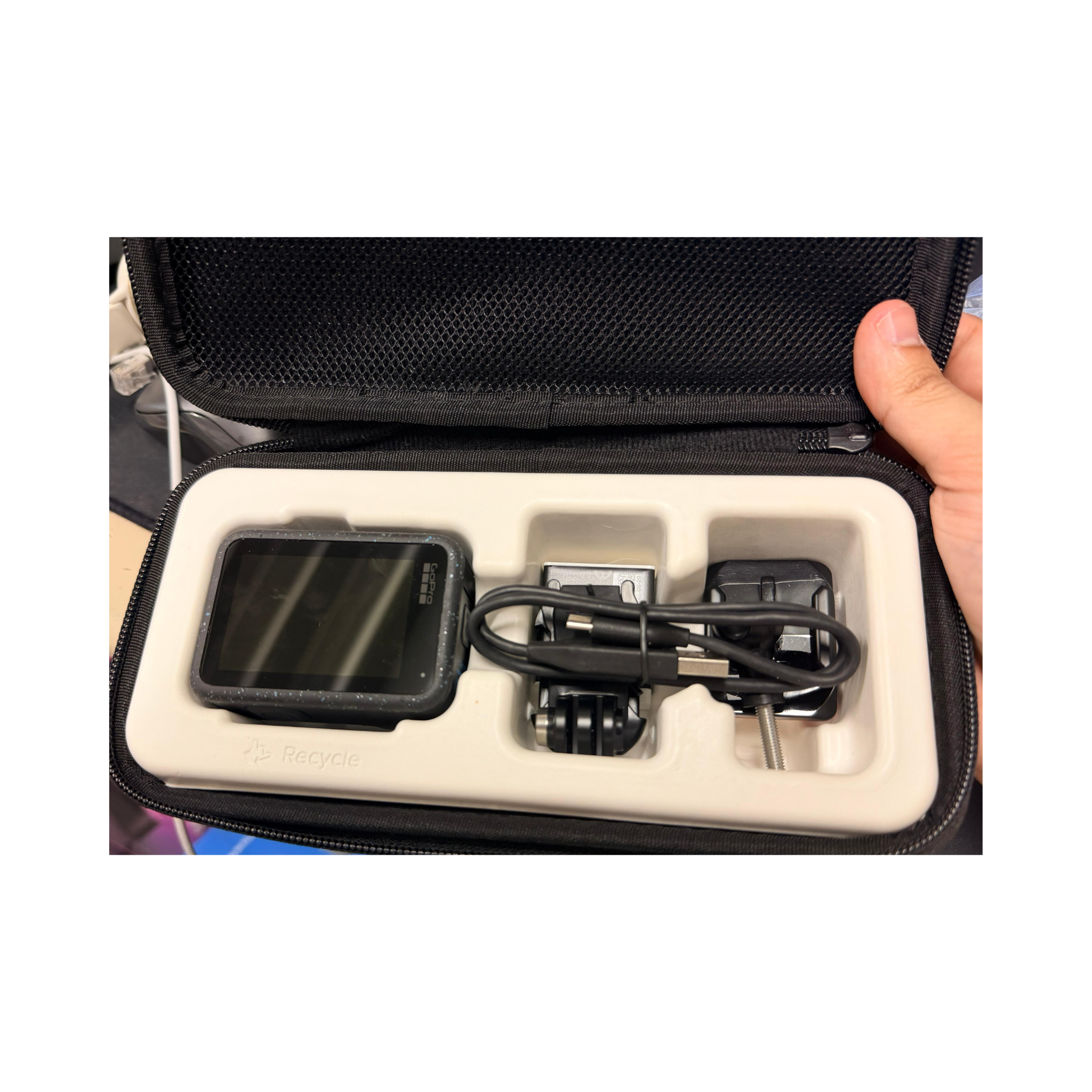 GoPro HERO12 5.3K Action Camera includes Case & Mount Accessories - As New Condition GOPRO