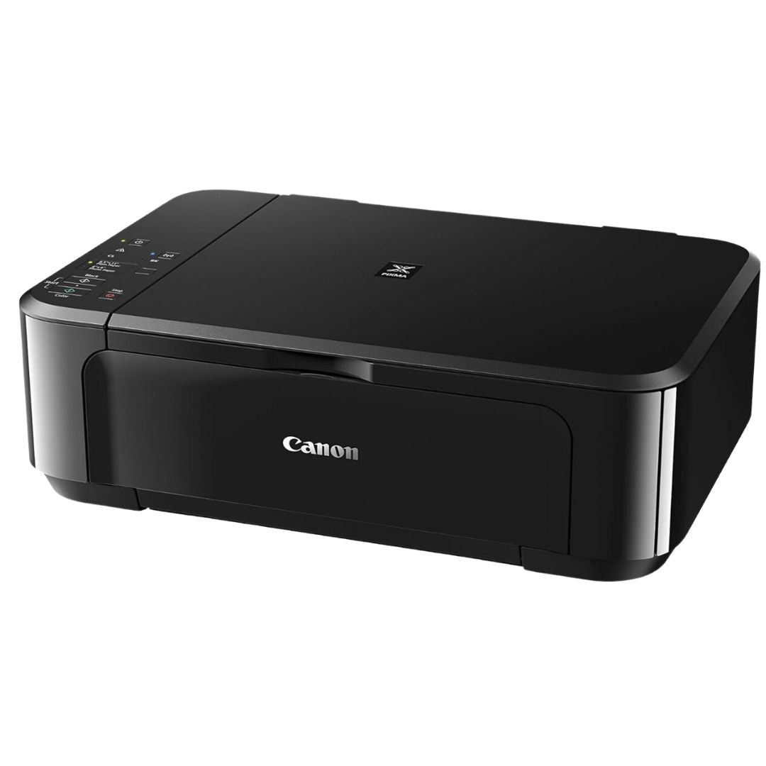 Canon PIXMA Home MG3660BK Black, Multi Function Home Printer - Refurbished, featuring wireless connectivity and a compact design. Ideal for printing, scanning, and copying in Perth, Australia.