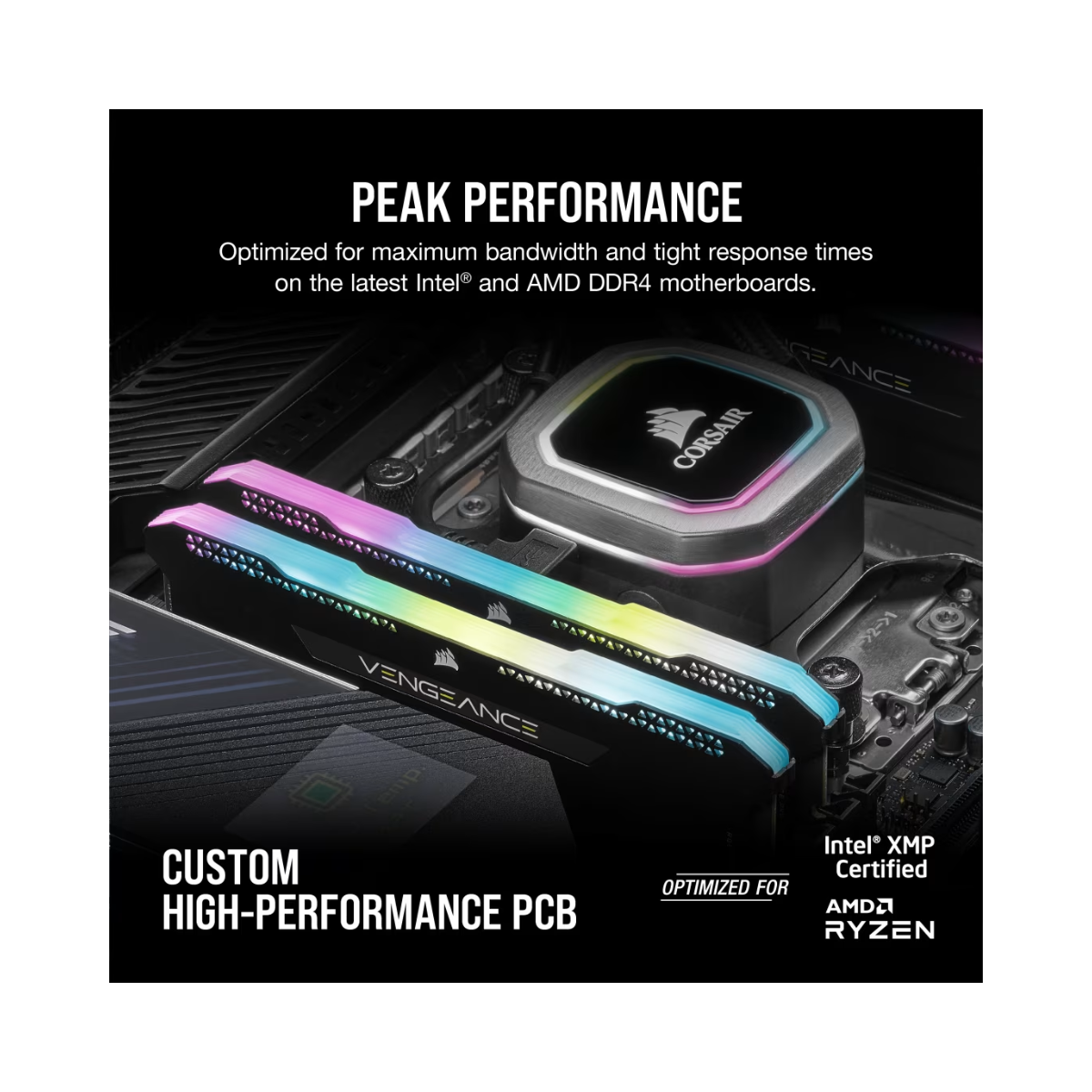 CORSAIR Vengeance RGB PRO SL 16GB (2x8GB) DDR4 3600MHz C18 RAM – Excellent Condition CORSAIR