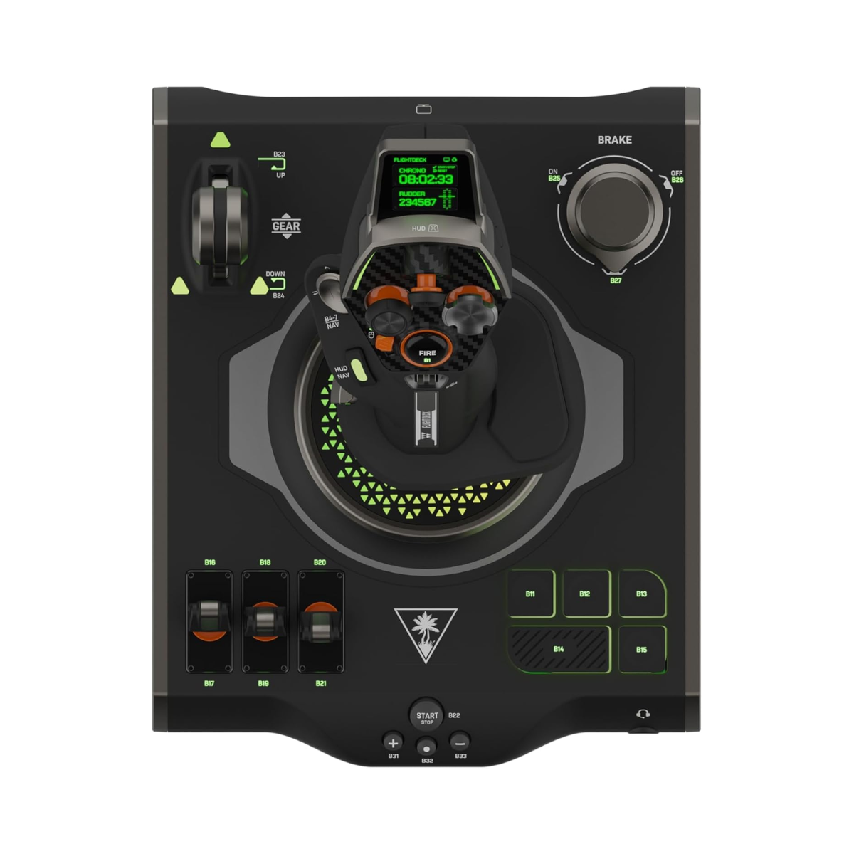 Turtle Beach VelocityOne Flightdeck HOTAS Joystick & Throttle for PC – As New Condition Turtle Beach