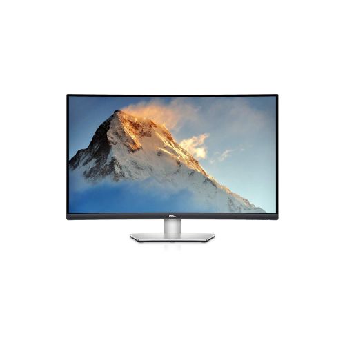 Dell S3221QS 32 Inch Curved 4K 2160p UHD Wide 60Hz IPS Monitor - Ultra-Thin Bezel, AMD FreeSync, HDMI, DisplayPort, Built in Speakers, Height Adjustable, VESA Certified - Silver - AS NEW Dell