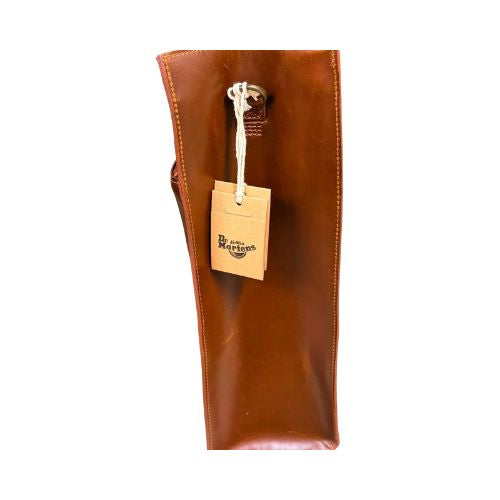 Dr. Martens Leather Tote Bag, Amber Tan Mayhem RB - As New Dr Martens