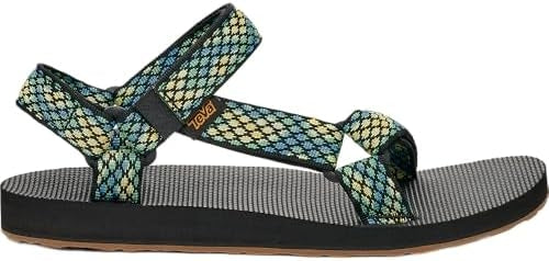 Teva Women's Original Universal Outdoor Sandal, Chroma Black/Lemon - EU 37