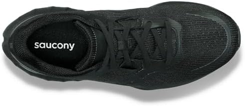 Saucony Men's Tide 2 Running Shoe, Triple Black - EU 44.5