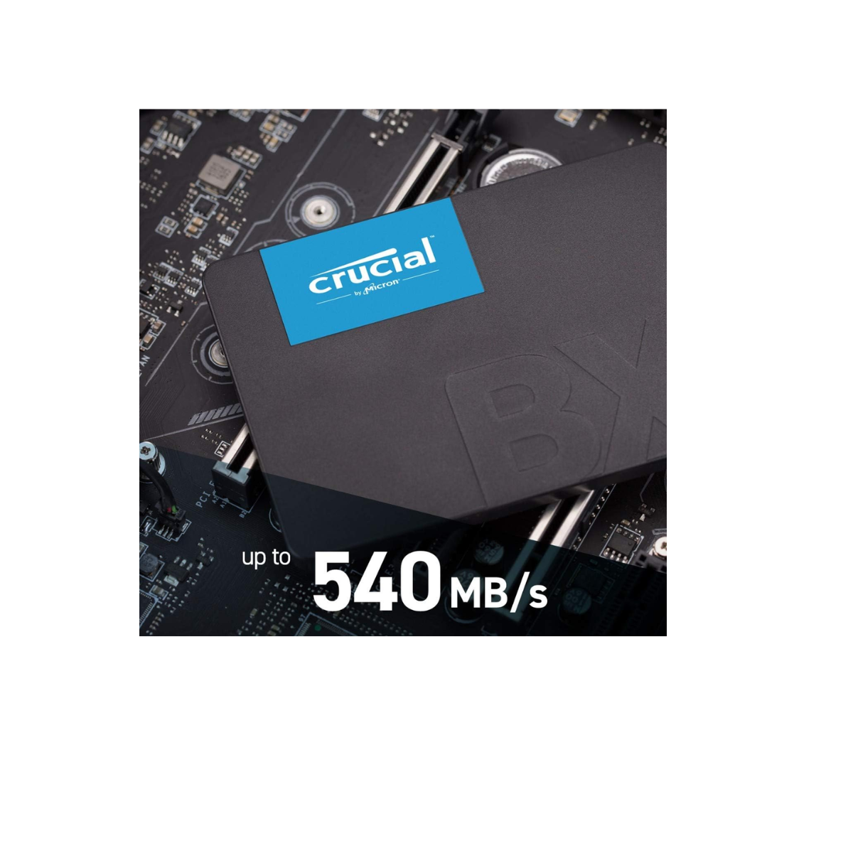 Crucial BX500 1TB 2.5 inch SSD, CT1000BX500SSD1, Black - Excellent Condition CRUCIAL