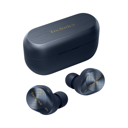 Technics Premium AZ80 Wireless Earbuds Blue - As New Condition - Mr Bargain
