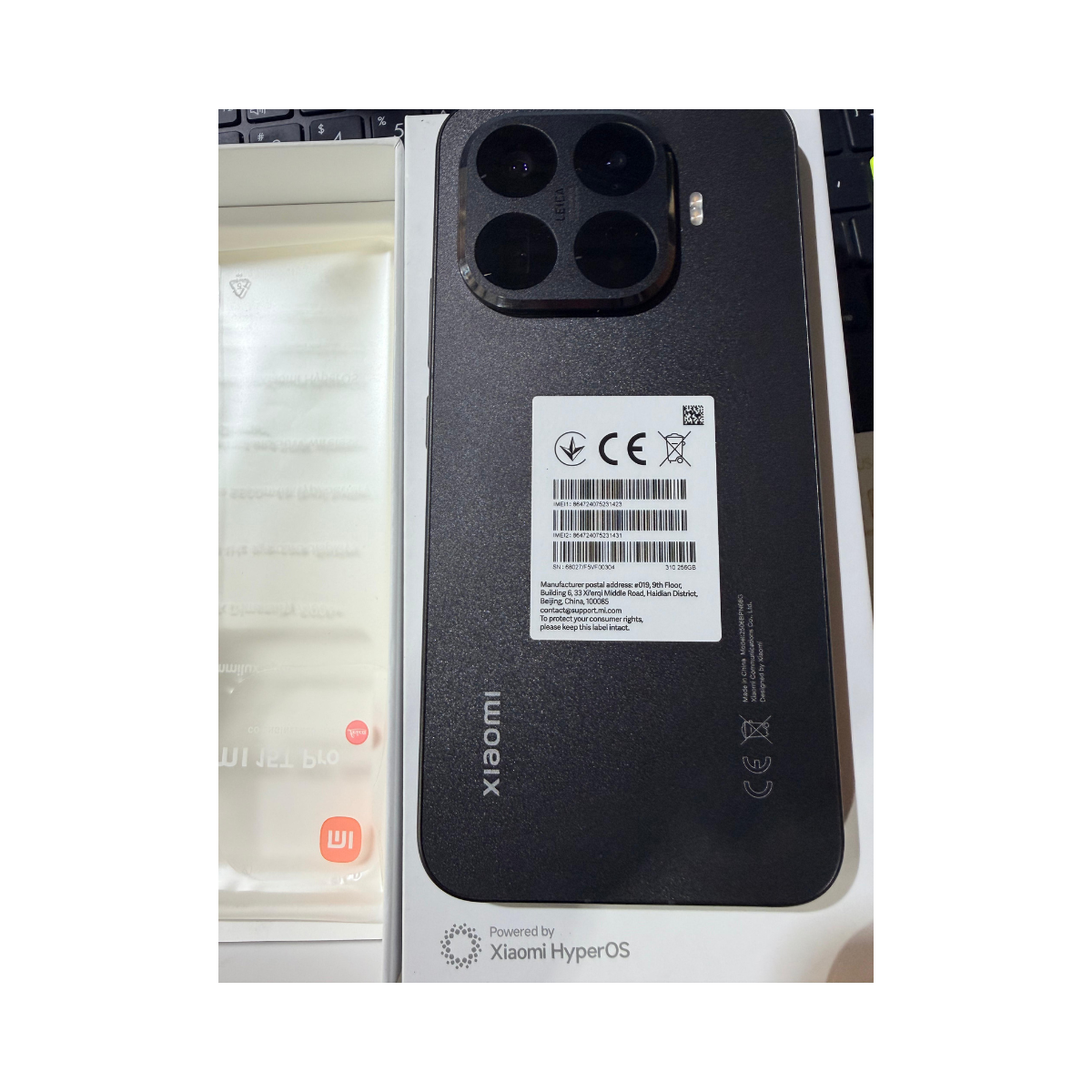 Xiaomi 15T Pro Smartphone 12+256GB Black - As New Condition XIAOMI