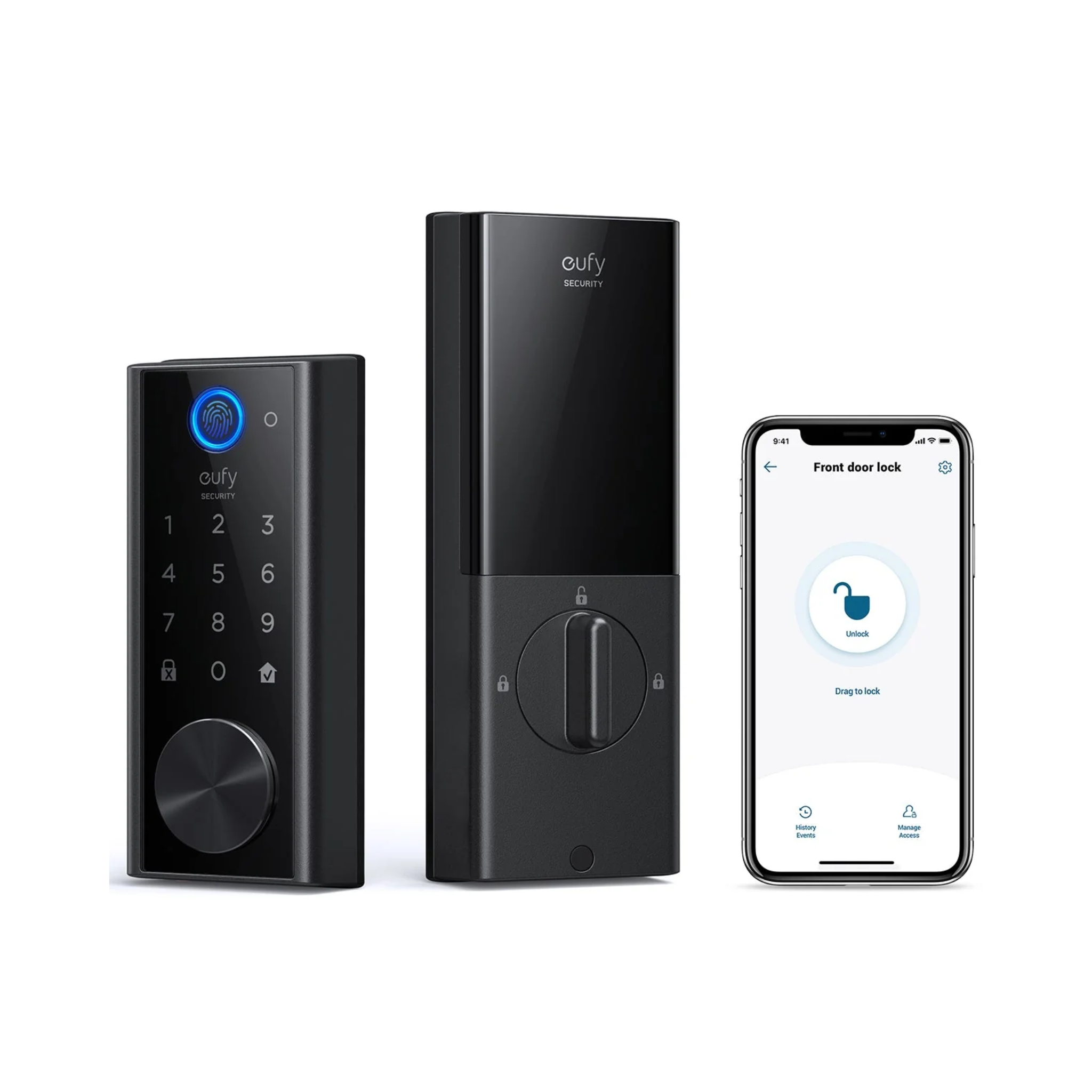 Eufy Security T8520 Smart Lock – Keyless Entry Smart Door Lock - Excellent Used Condition eufy