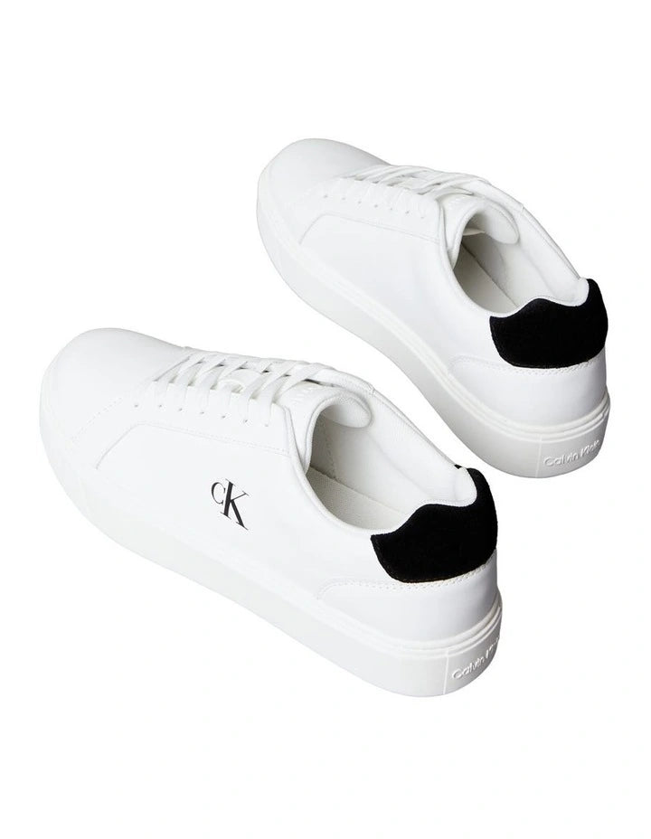 Calvin Klein Men's Classic Cupsole Sneaker, Bright White, 43 Calvin Klein