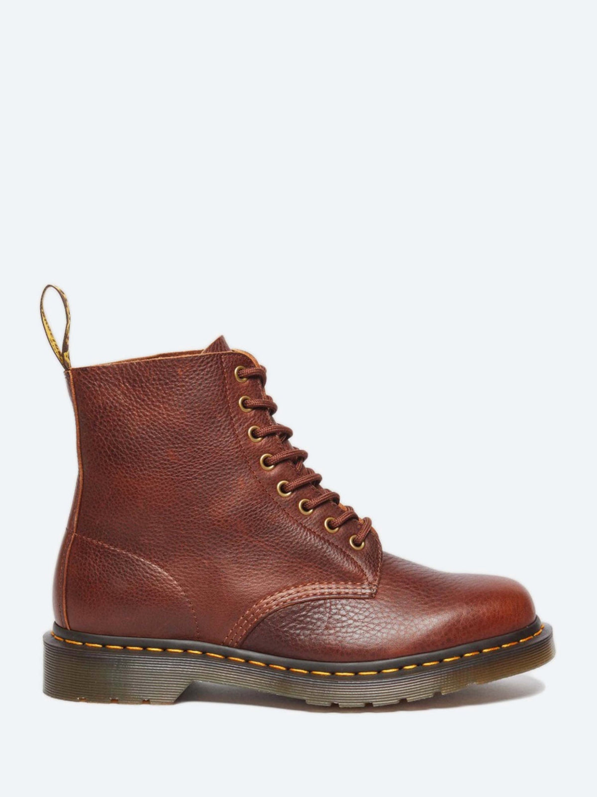 Dr. Martens Unisex 1460 Pascal 8-Eye Boot, Cashew Ambassador Leather - EU 38 - side view
