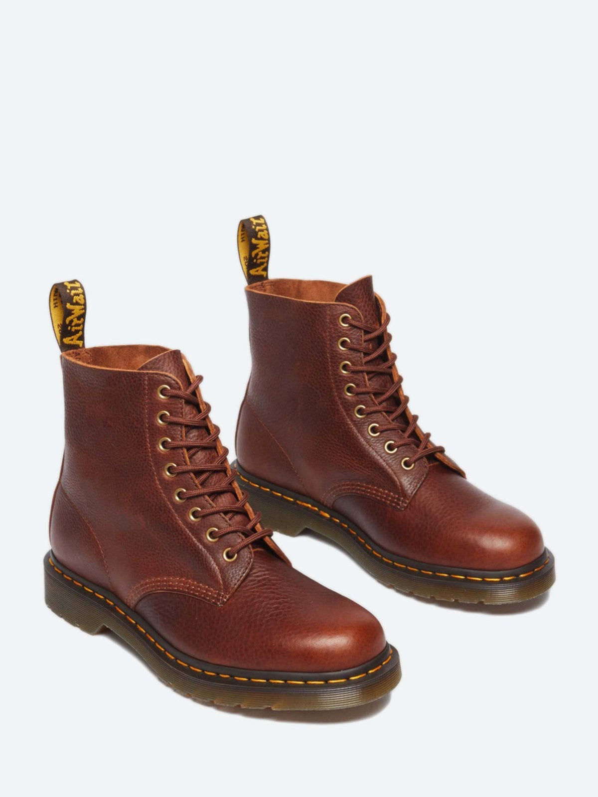 Dr. Martens Unisex 1460 Pascal 8-Eye Boot, Cashew Ambassador Leather - EU 38 - angle view
