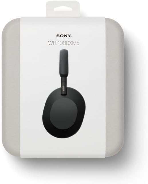 Sony WH-1000XM5 Wireless Noise Cancelling Headphones Black – As New SONY