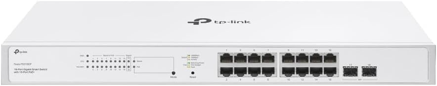 TP-Link Festa FS318GP 18-Port Gigabit Smart Switch with 16-Port PoE+ Cloud Managed – As New TP-LINK