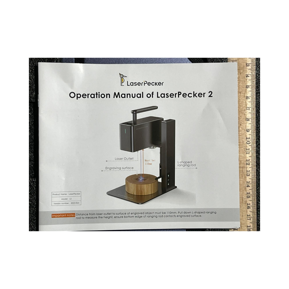 LaserPecker LP2 Laser Engraver + Versatile Electric Roller – Excellent Used Condition LaserPecker