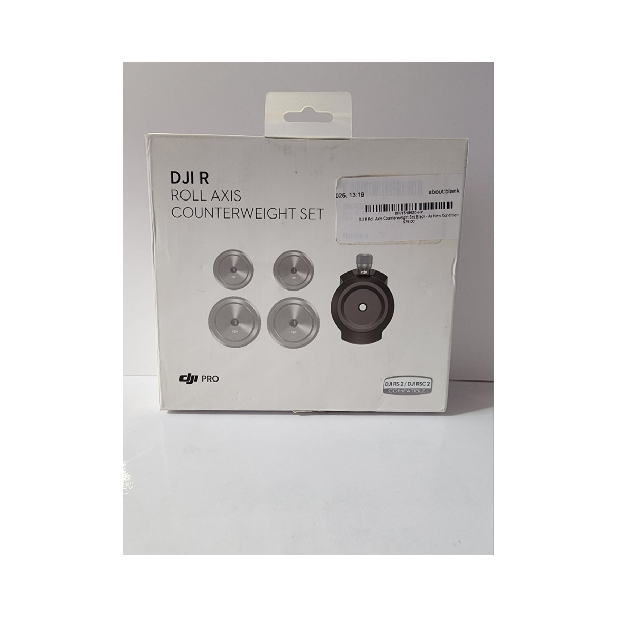 DJI R Roll Axis Counterweight Set Black - As New Condition - Mr Bargain