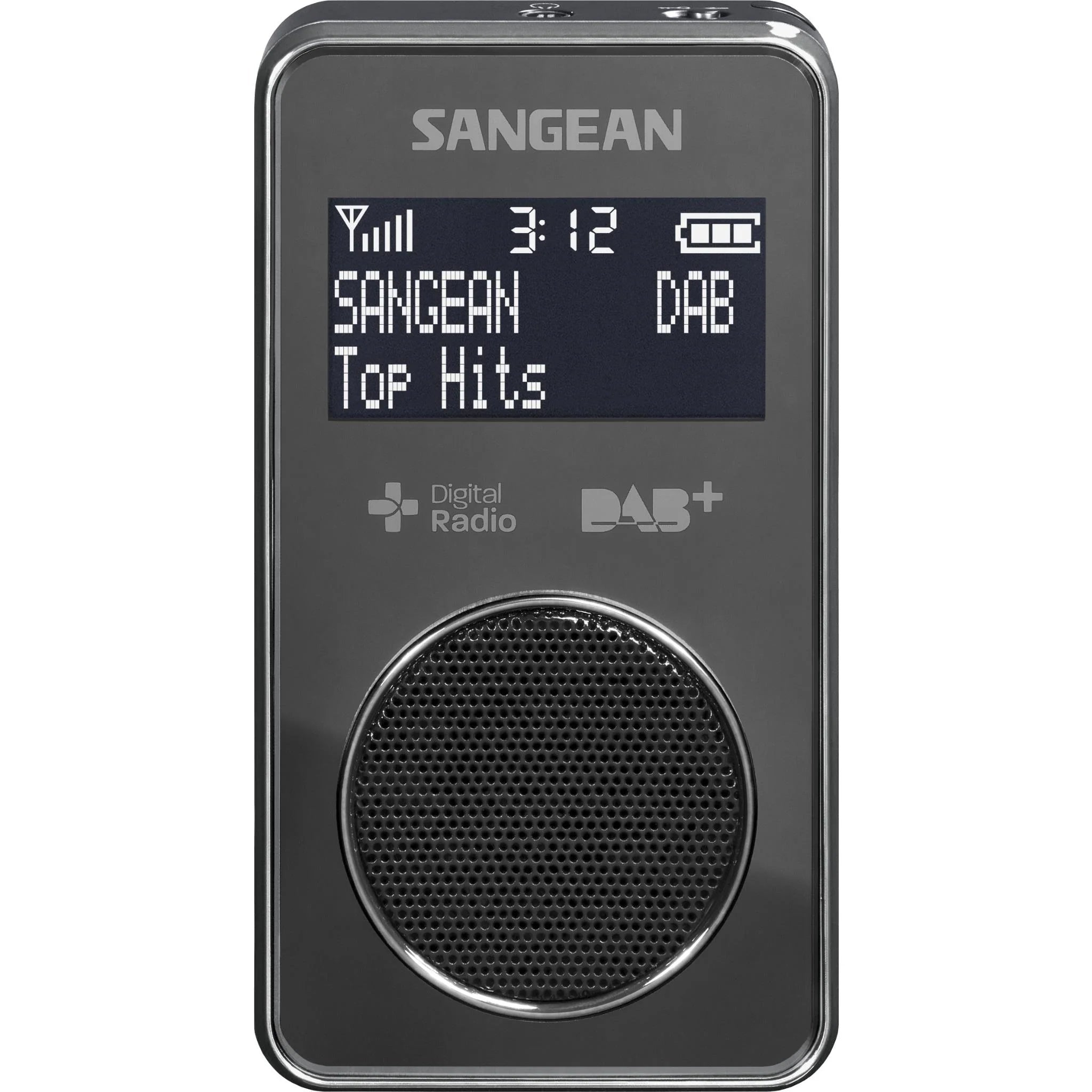 Sangean DPR-35+ DAB+ FM Pocket Radio Portable Digital Radio Black – As New Condition SANGEAN