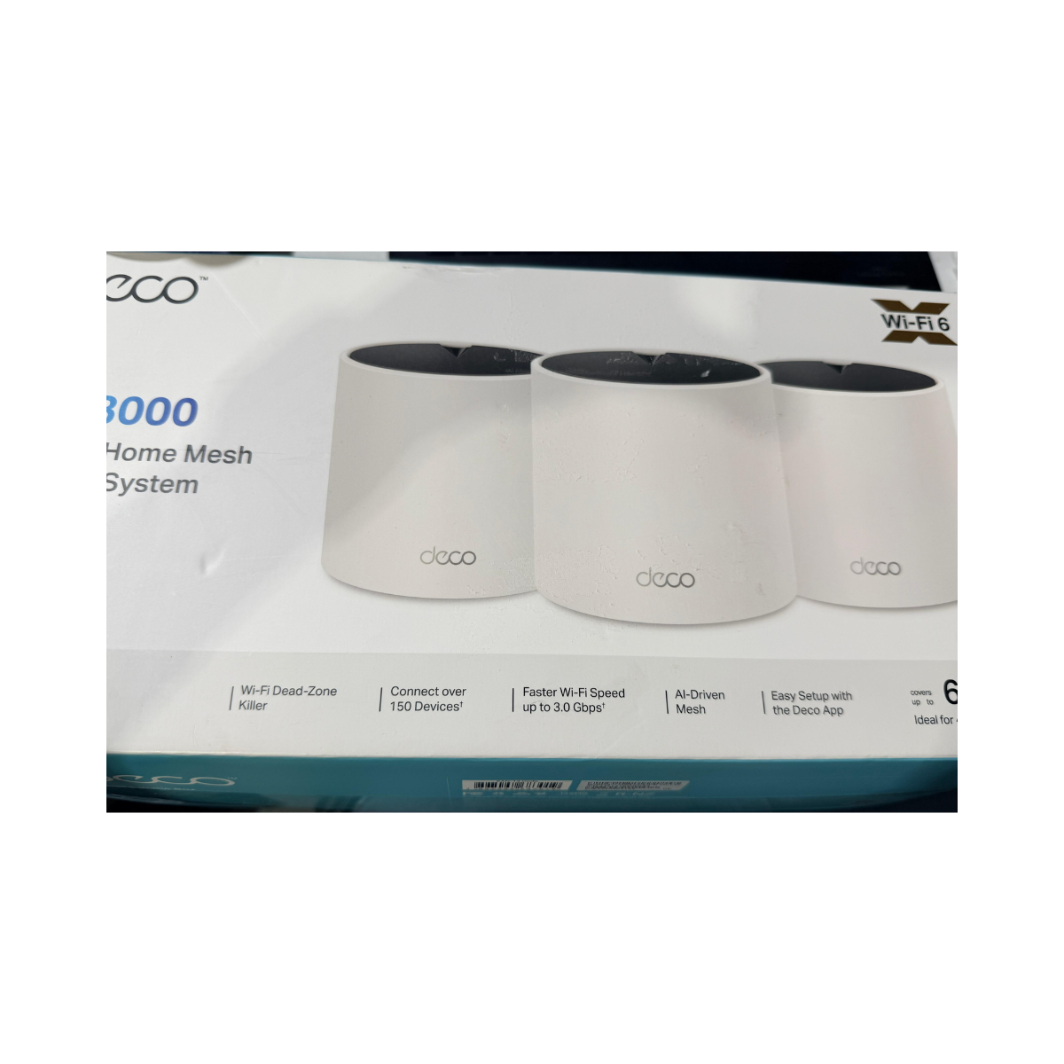 TP-Link Deco AX3000 X55 3-pack - As New Condition TP-LINK