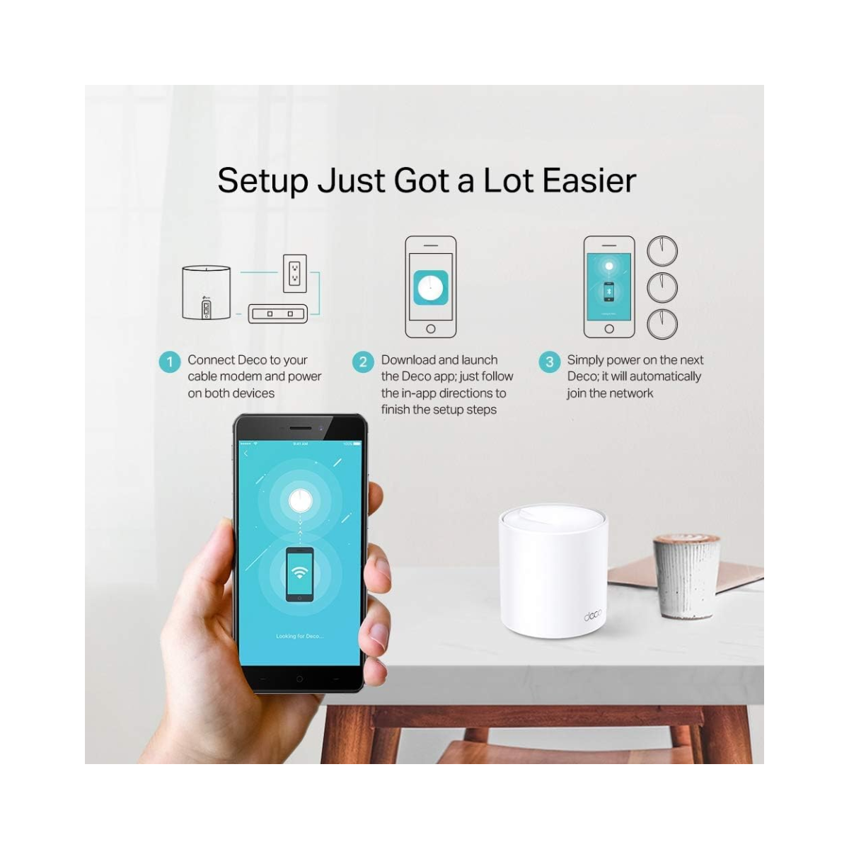 TP-Link Deco AX1800 Whole Home Mesh Wi-Fi 6 Deco X20 3 Pack - Fair Condition TP-LINK