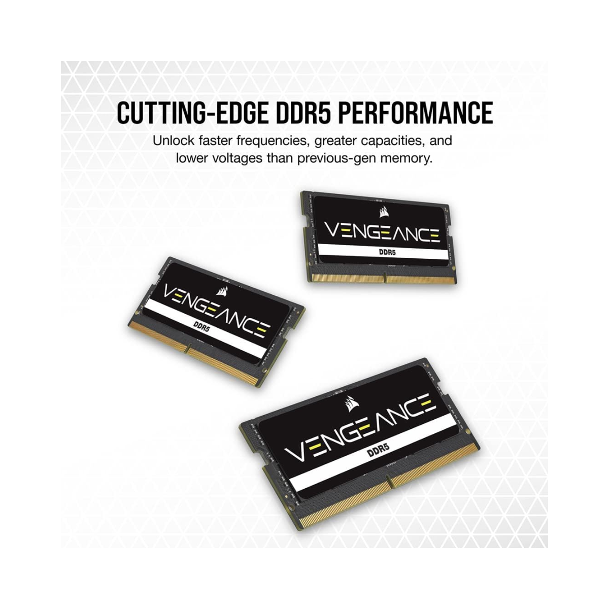 CORSAIR Vengeance DDR5 SODIMM 64GB (2x32GB) 4800MHz Laptop RAM – As New Condition CORSAIR