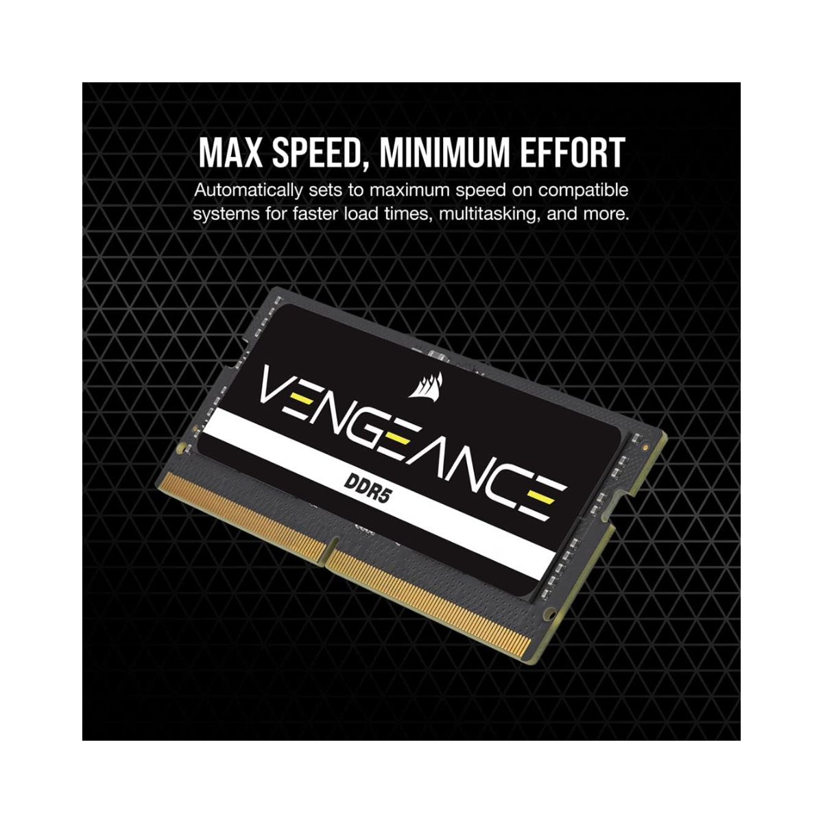 CORSAIR Vengeance DDR5 SODIMM 64GB (2x32GB) 4800MHz Laptop RAM – As New Condition CORSAIR