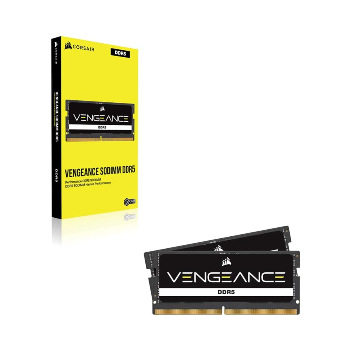 CORSAIR Vengeance DDR5 SODIMM 64GB (2x32GB) 4800MHz Laptop RAM – As New Condition CORSAIR
