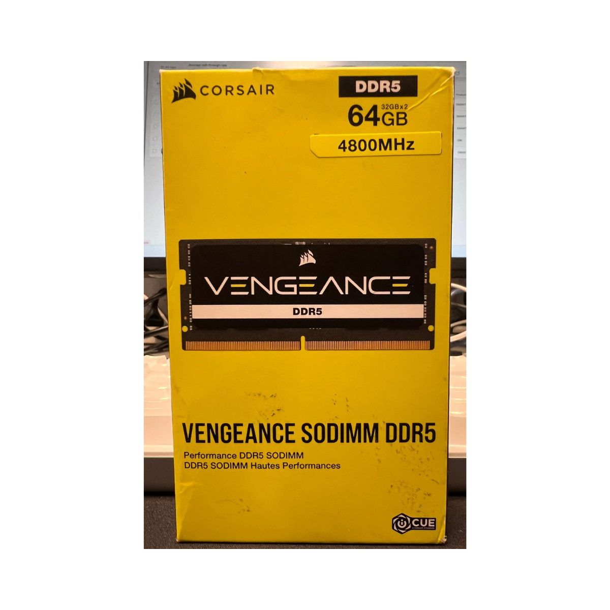 CORSAIR Vengeance DDR5 SODIMM 64GB (2x32GB) 4800MHz Laptop RAM – As New Condition CORSAIR