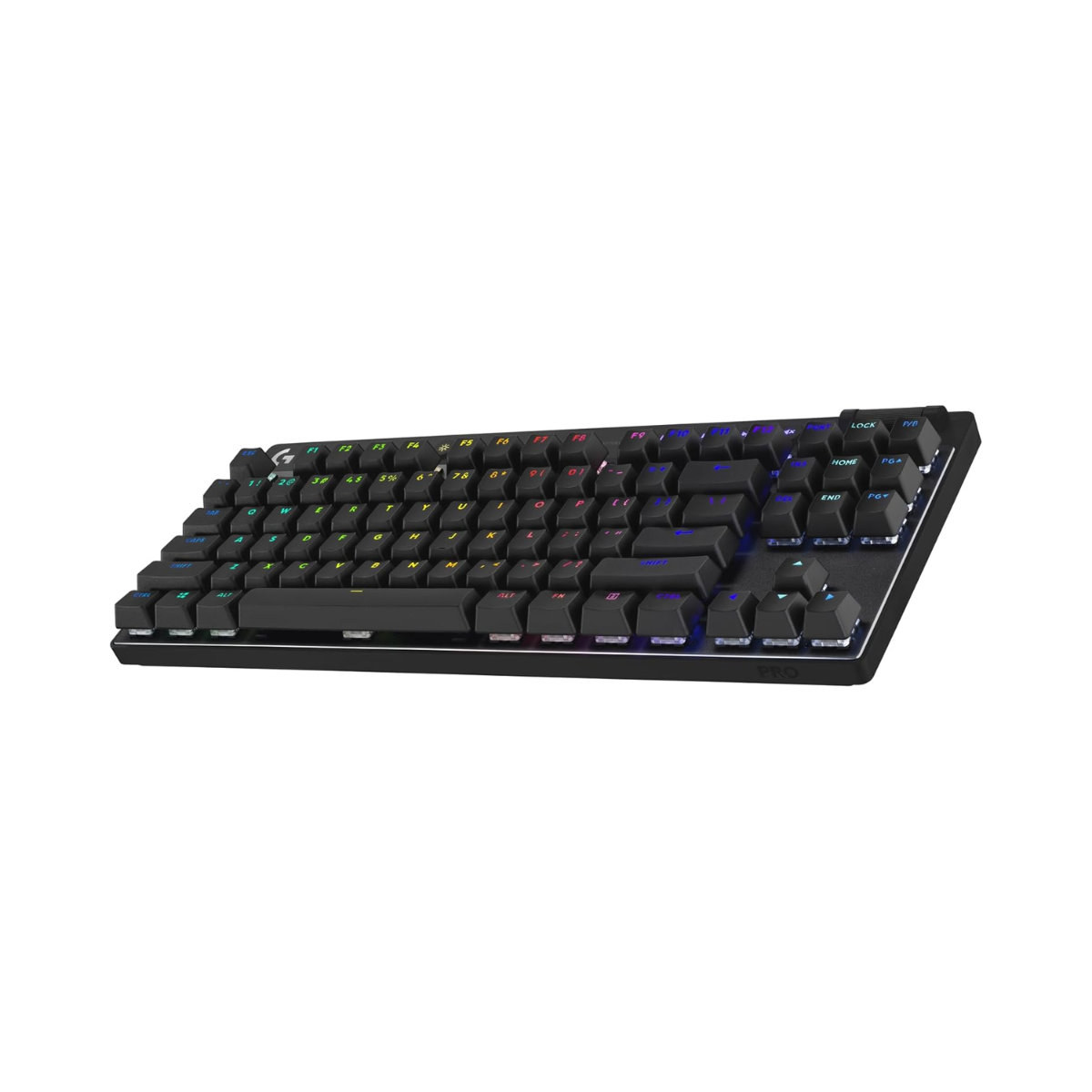 Logitech G PRO X TKL Gaming Keyboard Tactile Switches (GX Brown) Black - As New Condition Logitech