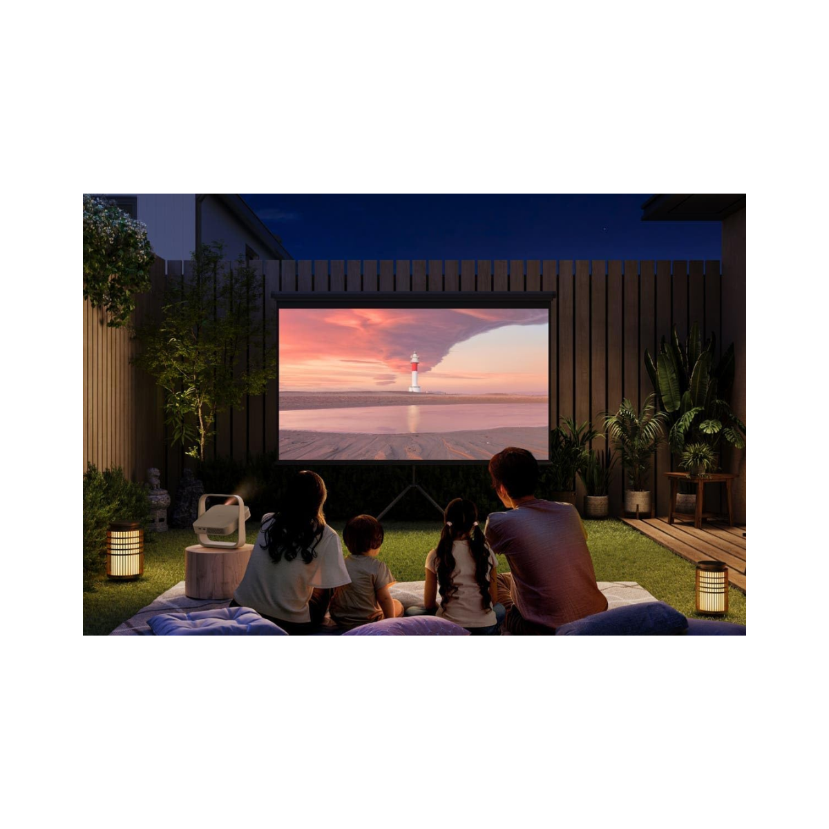 XGIMI Elfin Flip Portable Projector - As New Condition xgmi