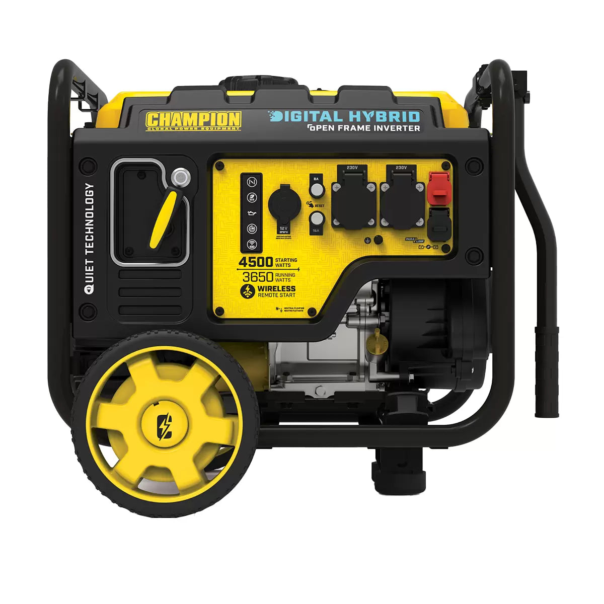 Champion 4500W Inverter Generator Open Frame 500573-AU Petrol Generator – As New Champion
